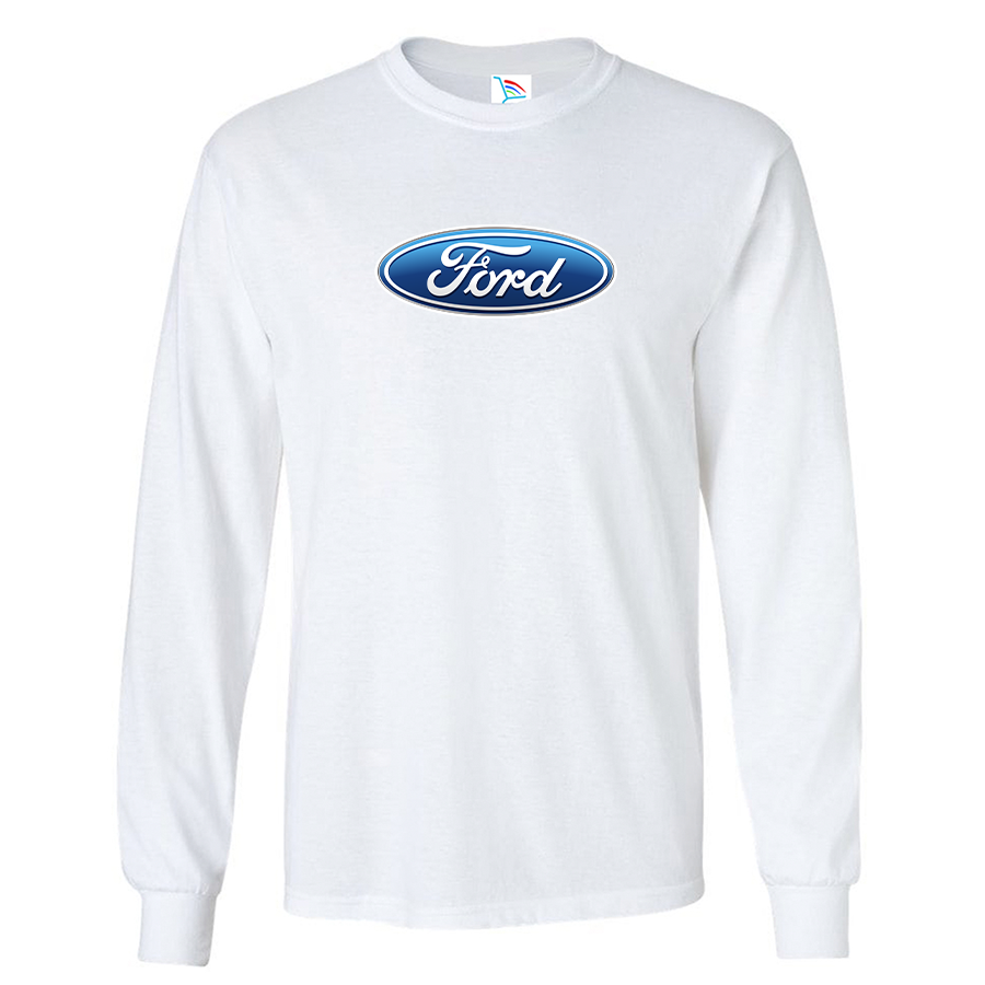 Men’s Ford Car Long Sleeve T-Shirt