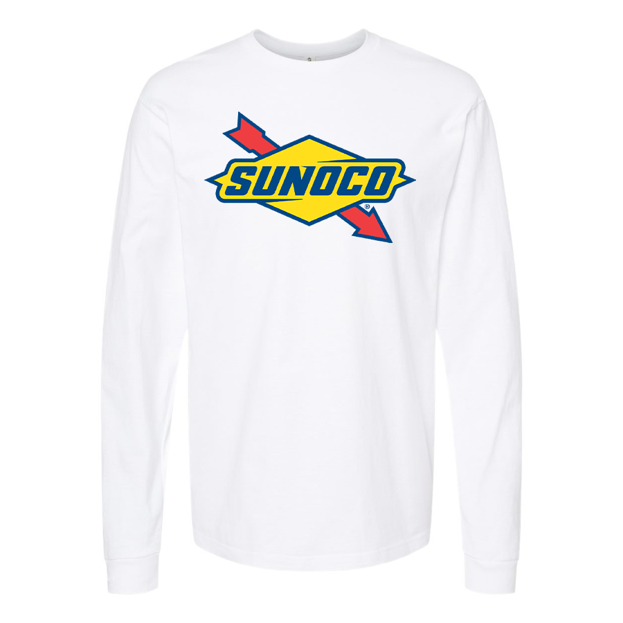 Men's Sunoco Gas Station Long Sleeve T-Shirt