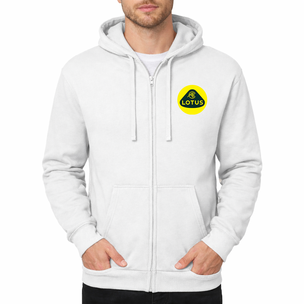 Men’s Lotus Car Zipper Hoodie