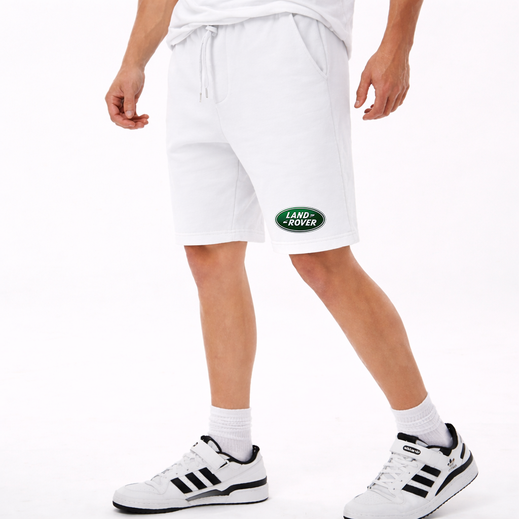 Men's Land Rover Car Athletic Fleece Shorts