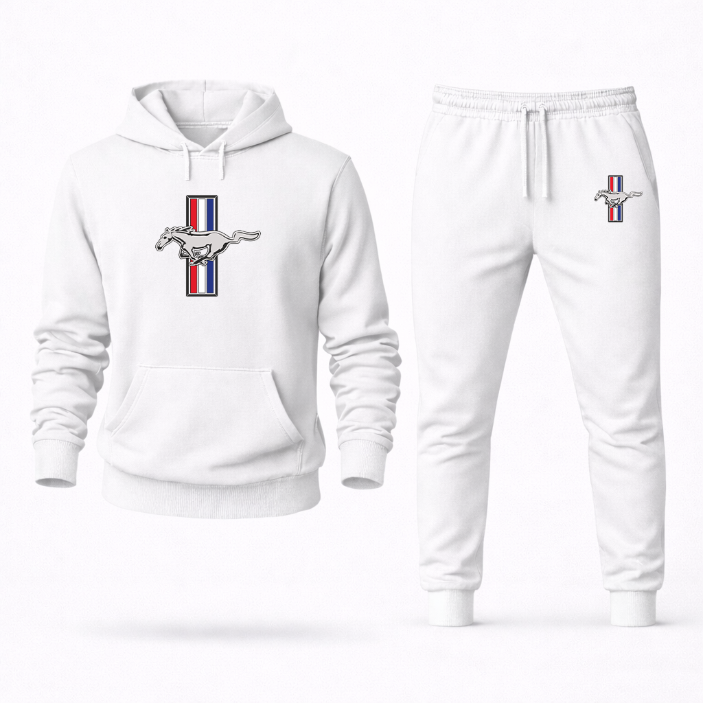 Men's Ford Mustang New Car Hoodie Joggers Set