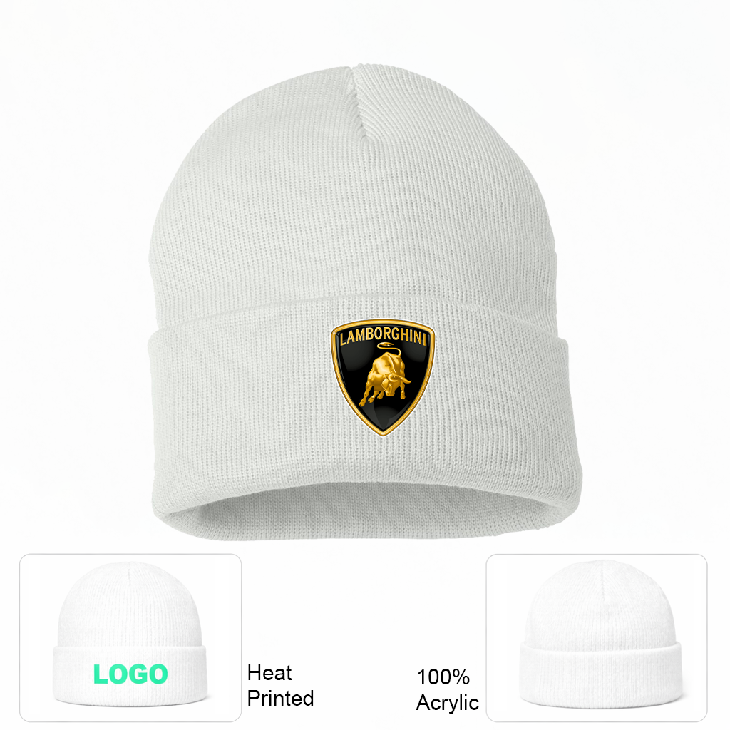 Lamborghini Car Beanie Hat