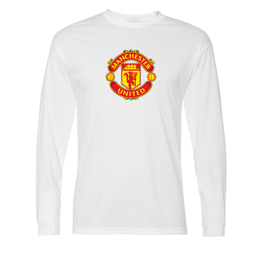 Men’s Manchester United Soccer  -  Performance Long Sleeve T-Shirt