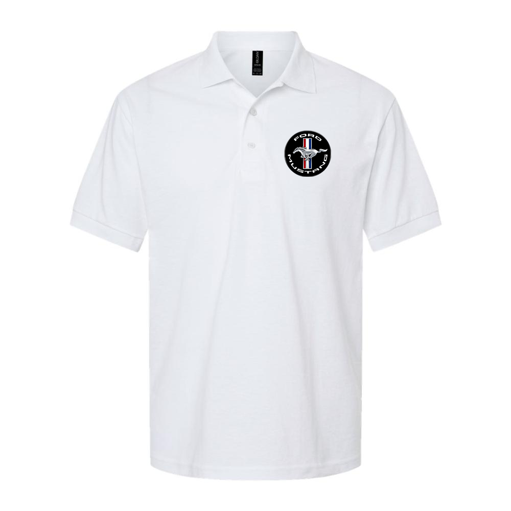Men’s Ford Mustang Motorsport Car Dry Blend Polo