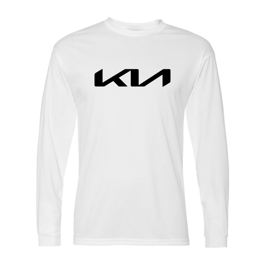 Men's Kia Car -  Polyester Long Sleeve T-Shirt