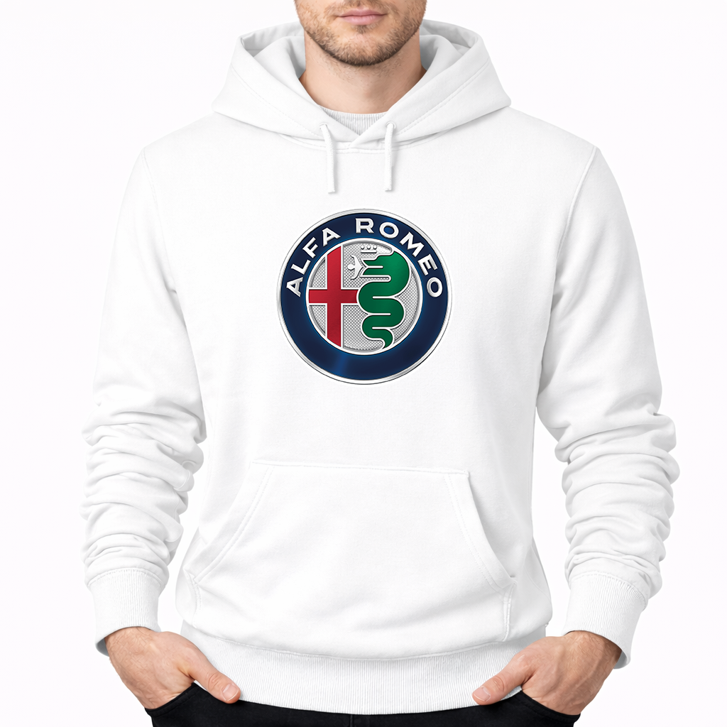 Men's Alfa Romeo Car Pullover Hoodie