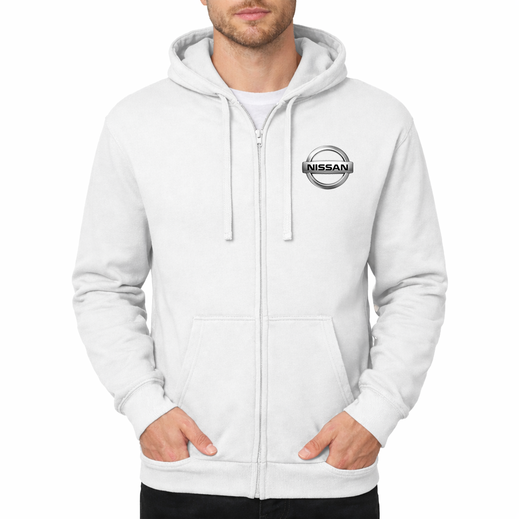Men’s Nissan Motorsport Car Zipper Hoodie