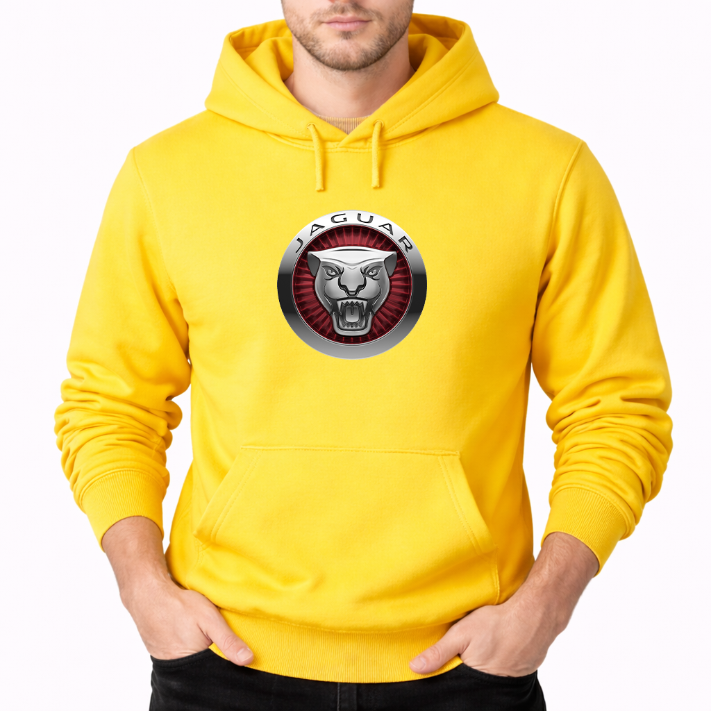 Men's Jaguar Motorsport Car Pullover Hoodie