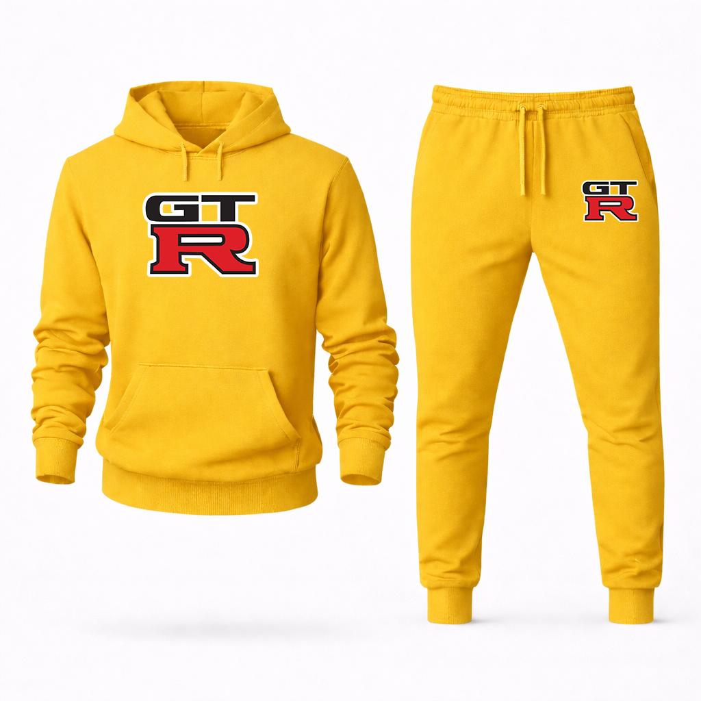 Men’s GTR  Car Hoodie Joggers Set