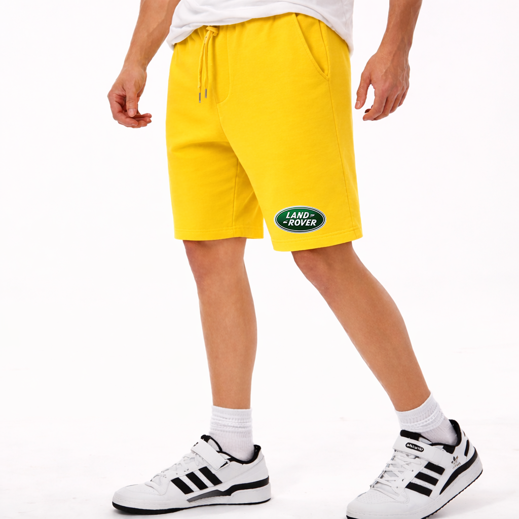 Men's Land Rover Car Athletic Fleece Shorts