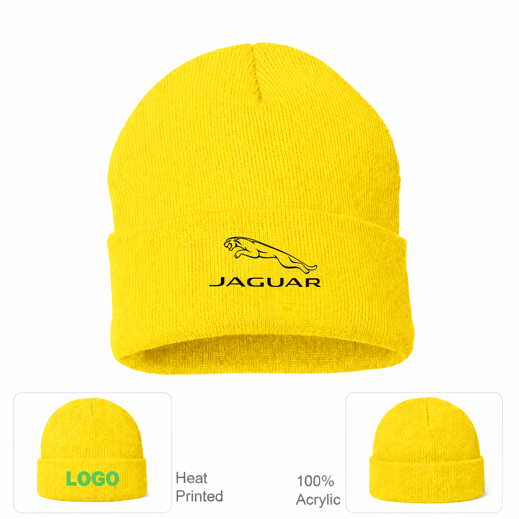 Jaguar Symbol Car Beanie Hat