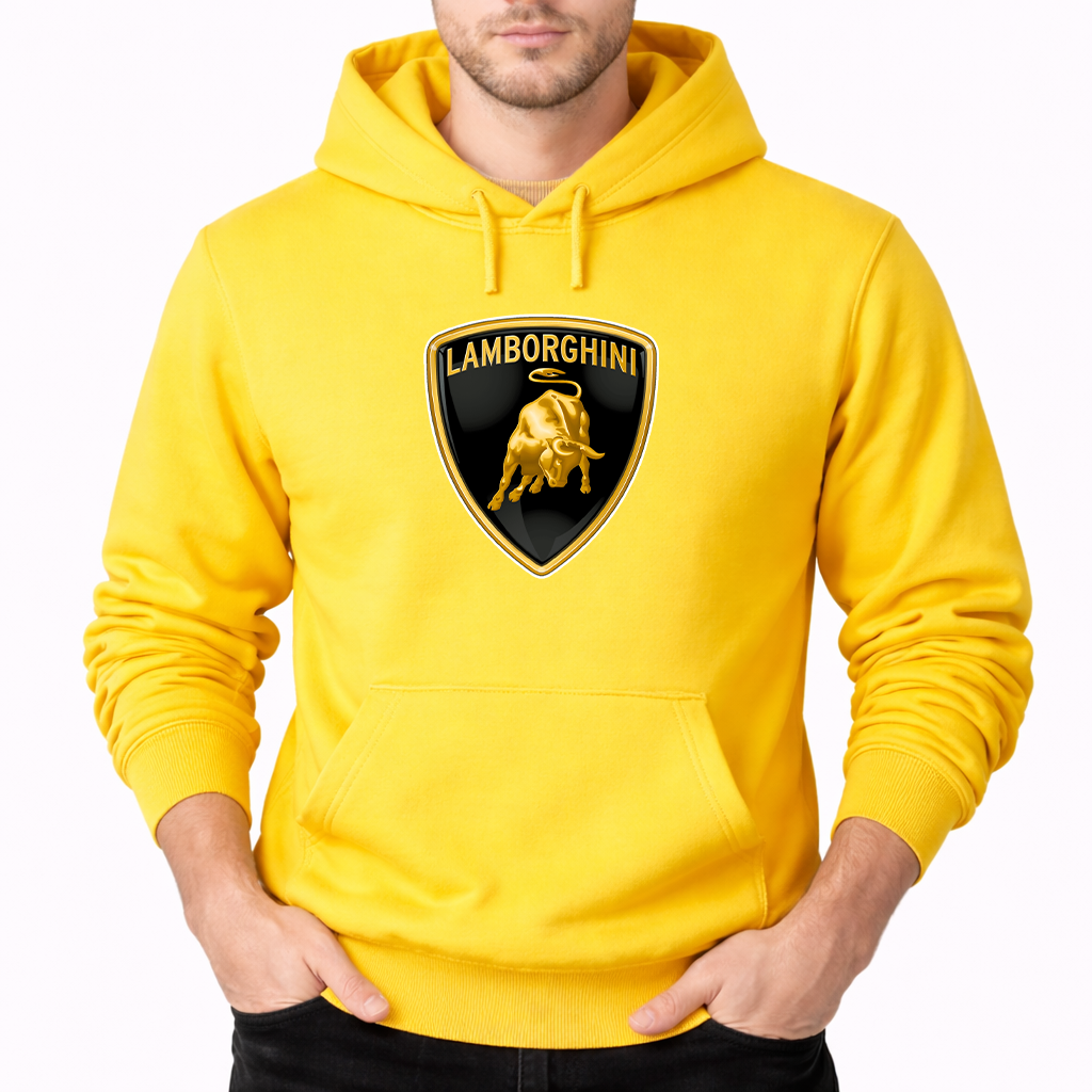 Men’s Lamborghini Car Pullover Hoodie