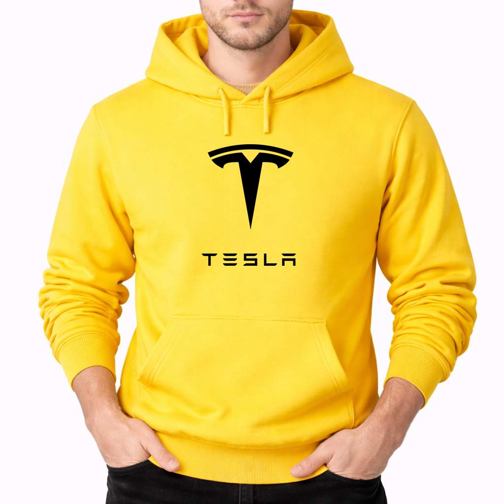 Men’s Tesla Motorsports Car Pullover Hoodie