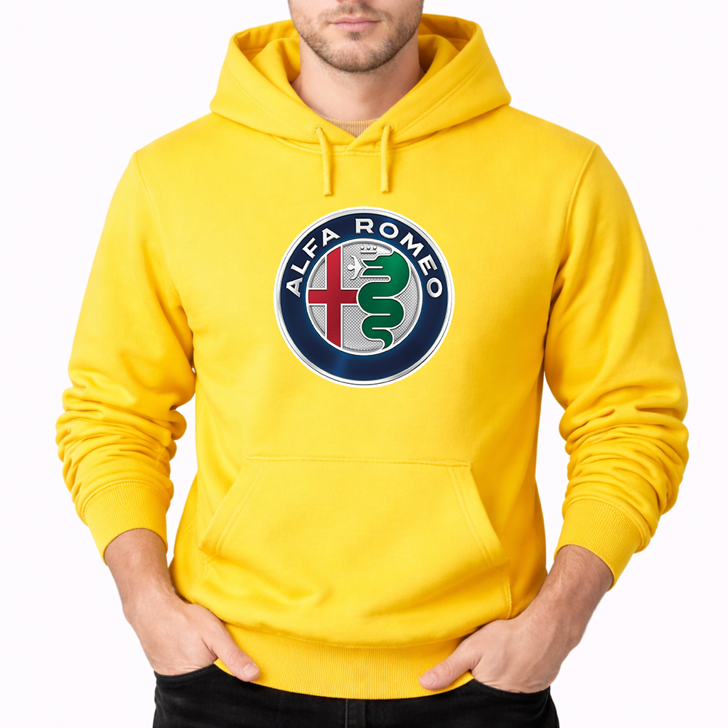 Men's Alfa Romeo Car Pullover Hoodie