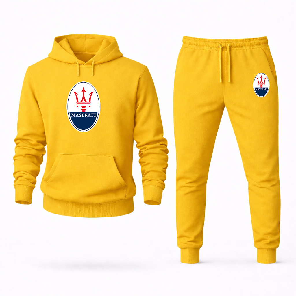 Men’s Maserati Car Hoodie Joggers Set