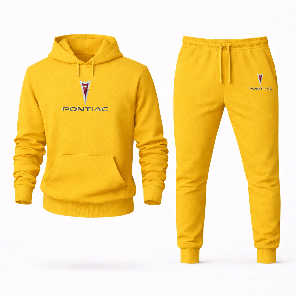 Men's Pontiac Car Hoodie Joggers Set